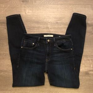 Mavi Tess High Rise Skinny Jeans Ankle Size 27